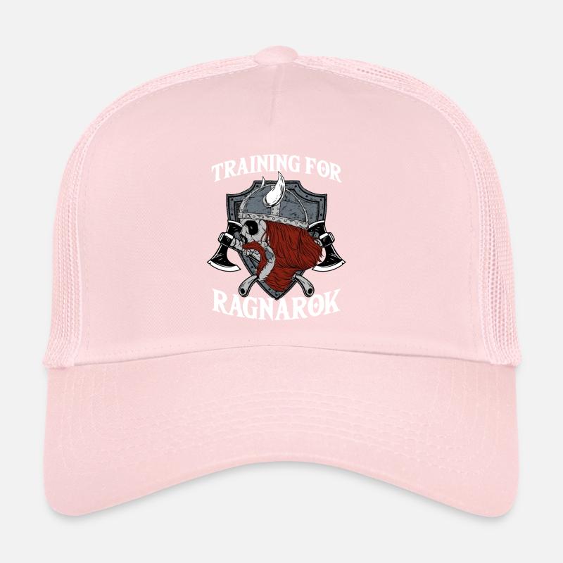 Training for Ragnarok I Nordic Wikinger Walhalla Trucker Cap