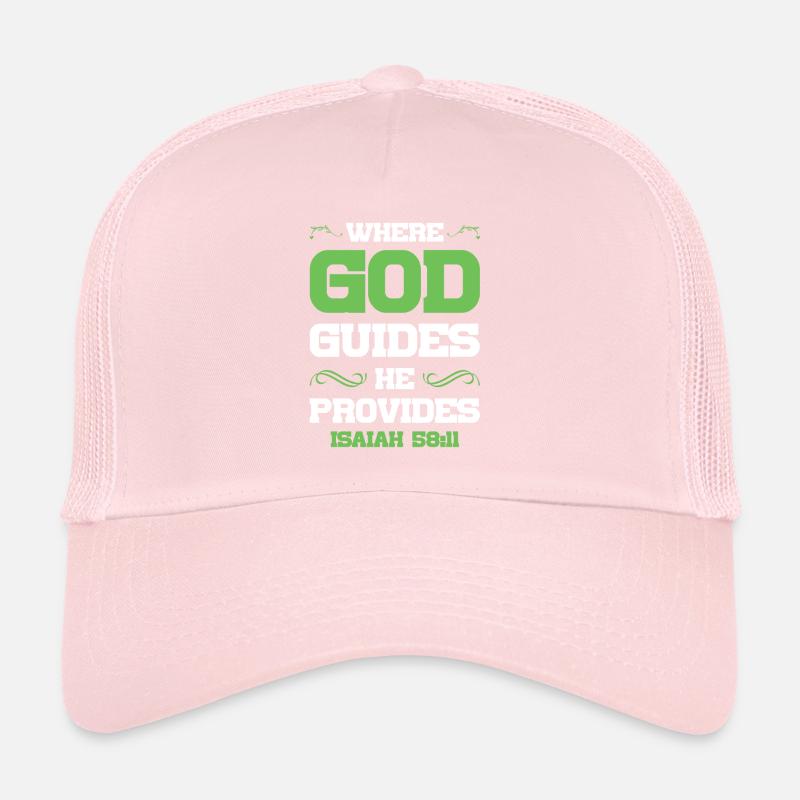 Dieu dirige la Bible Casquette trucker 