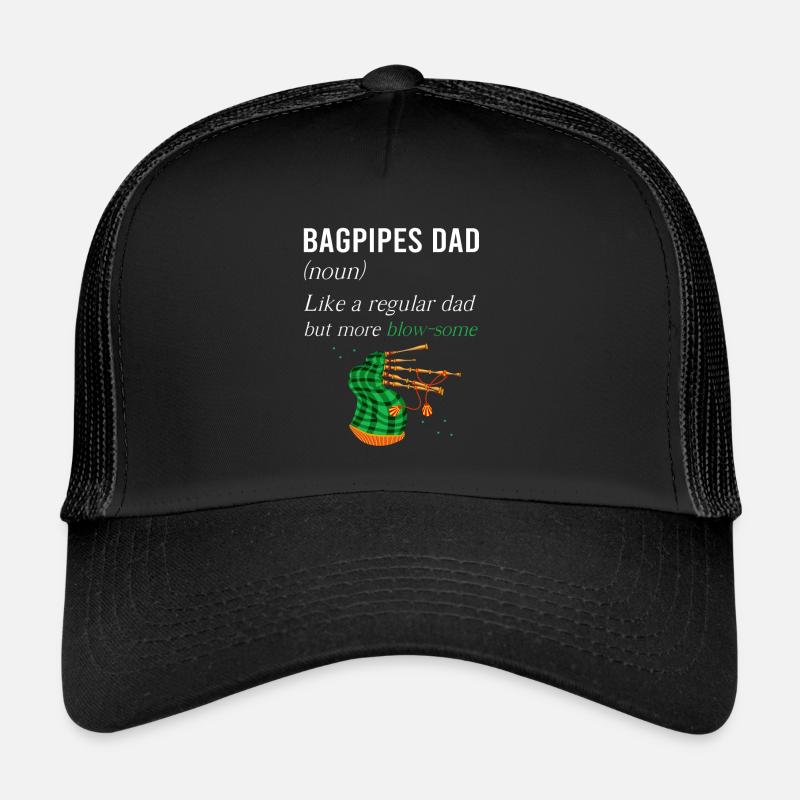 Conception de cornemuse pour Scotland Pride et cornemuse Casquette trucker 