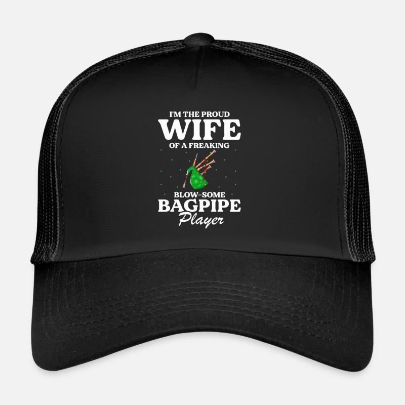 Conception de cornemuse pour Scotland Pride et cornemuse Casquette trucker 
