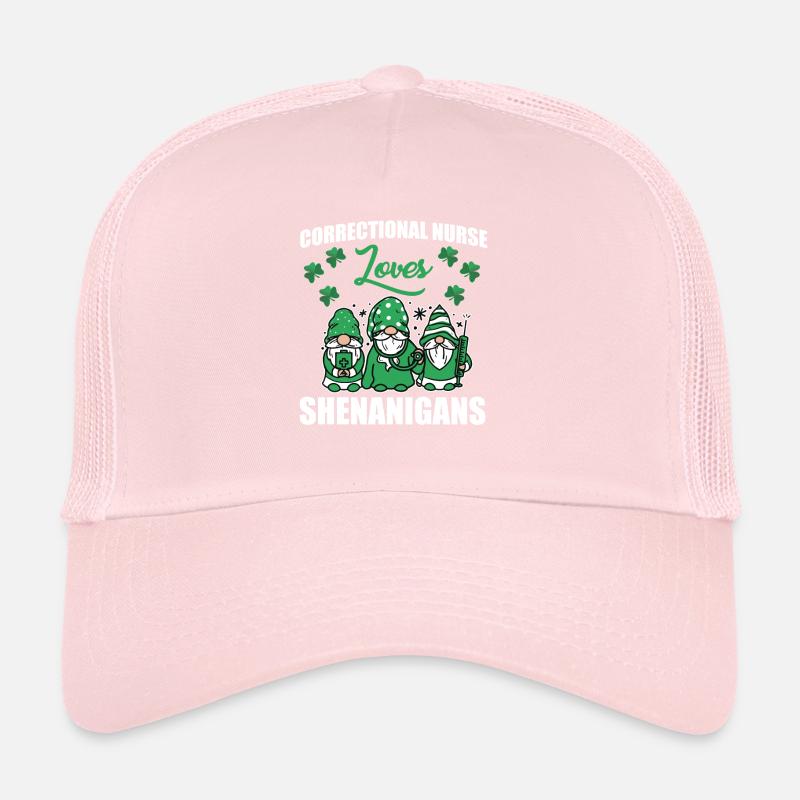Costume de l’infirmière de la Saint-Patrick en prison Casquette trucker 