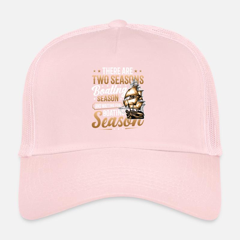 Warten Auf Die Bootssaison, Bootsführer Trucker Cap