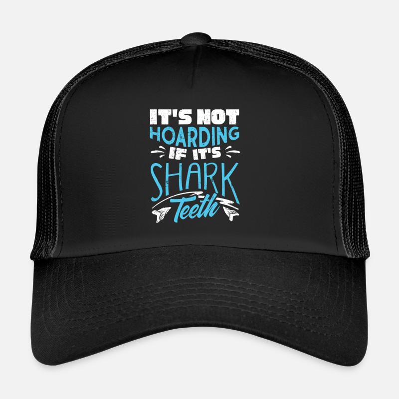 Requins, collecteurs de compteurs de requins Casquette trucker 