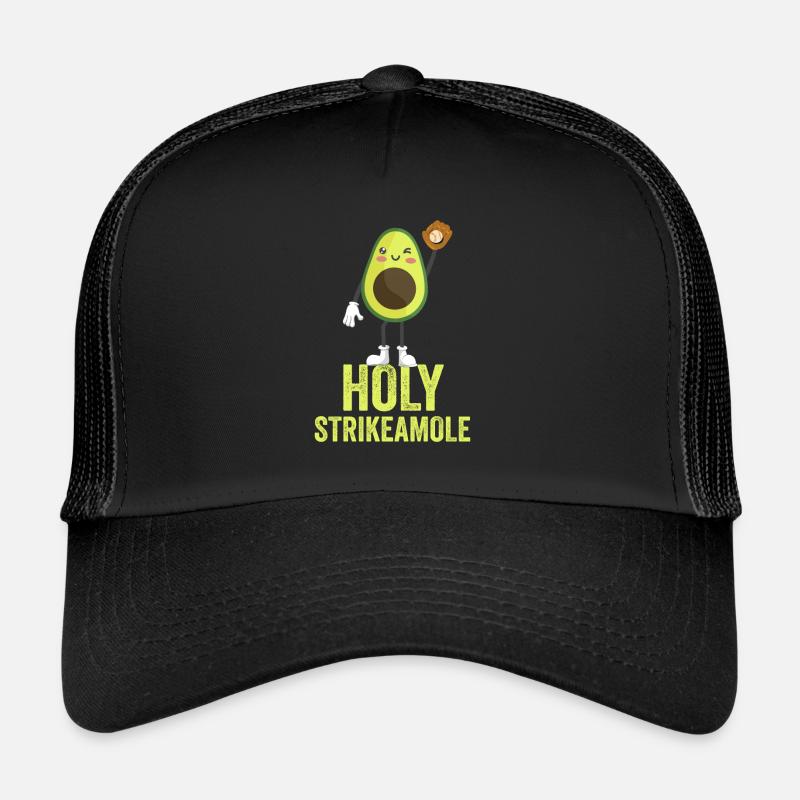 Holy Strikeamole Baseball Softball Avocat Casquette trucker 