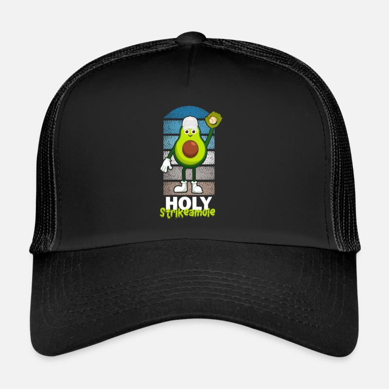 Holy Strikeamole Baseball Softball Avocat Casquette trucker 