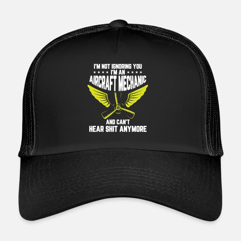 Mécanicien d’aéronefs Casquette trucker 