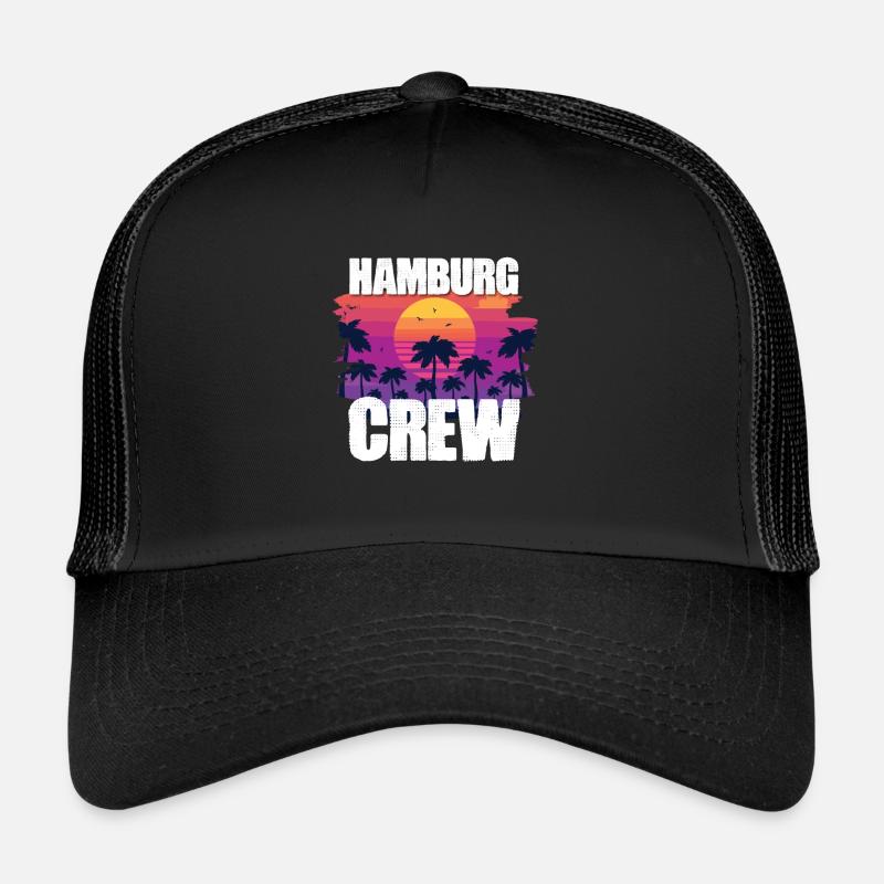 Hambourg Tourisme Casquette trucker 