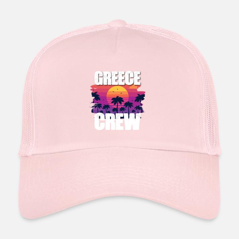 Grèce Vacances Casquette trucker 