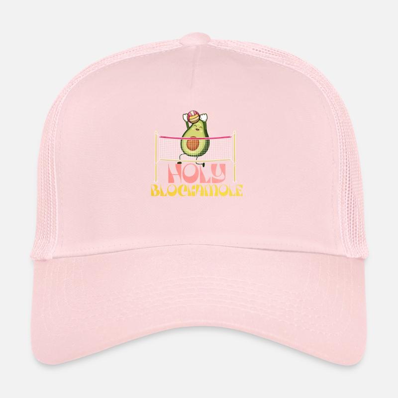 Holy Blockamole Volleyball Avocat Casquette trucker 