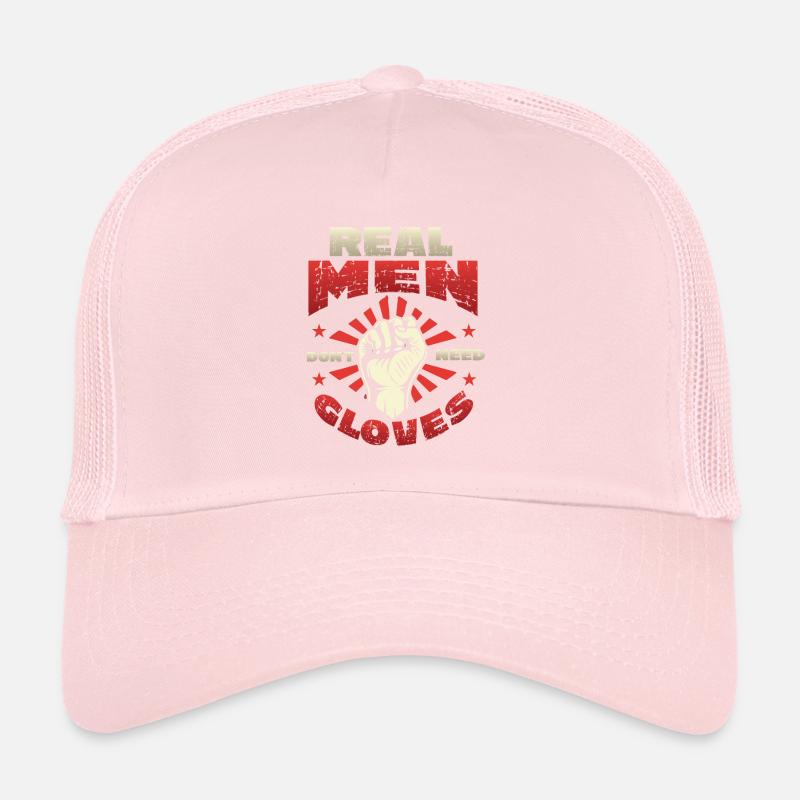 Echte Männer Brauchen Keine Handschuhe Trucker Cap