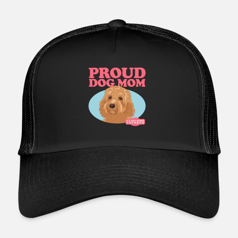 Cavapoo Mom Dog Cavoodle Dog Owner Cadeau Casquette trucker 