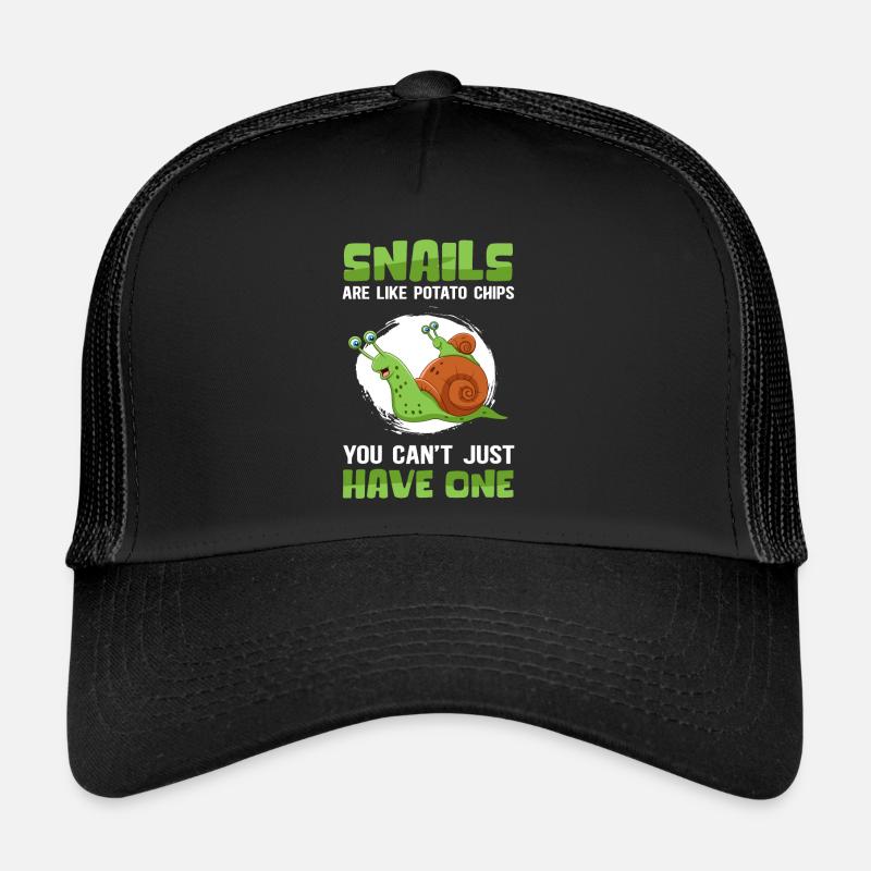 Escargot | Drôle de cadeau d’escargots Casquette trucker 