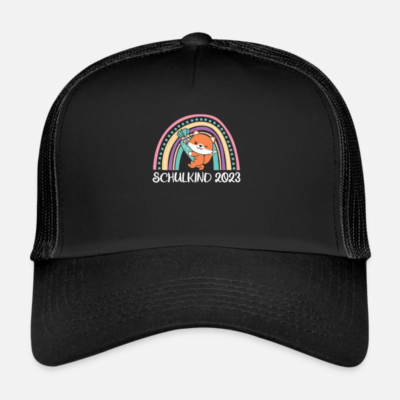 Schulkind 2023 Einschulung Fuchs Schule Trucker Cap