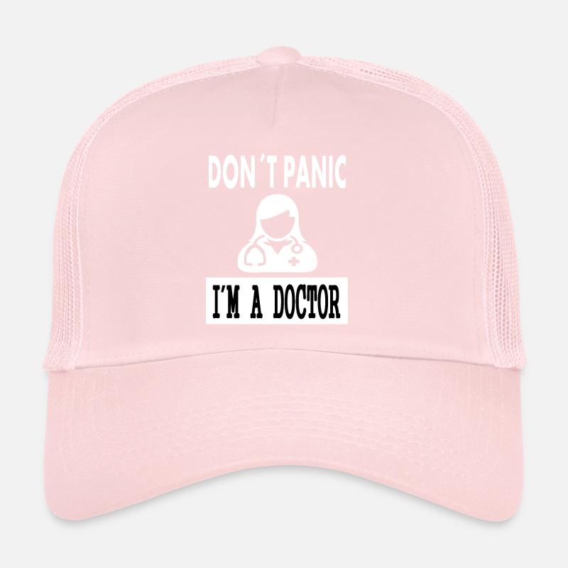 Keine Panik ich bin Doktor ich bin Arzt Geschenk Trucker Cap