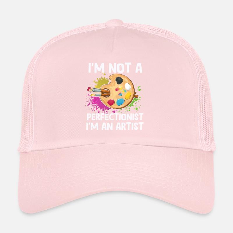 Ich bin kein Perfektionist, ich bin ein Künstler Trucker Cap