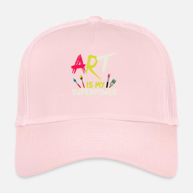 Kunst ist meine Superkraft Trucker Cap
