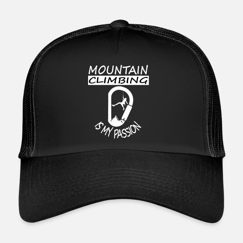 bergsteigen Bergsteiger Bergsport Geschenkidee Trucker Cap