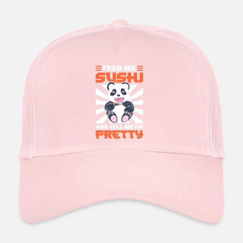 Panda isst Sushi Zookeeper Trucker Cap