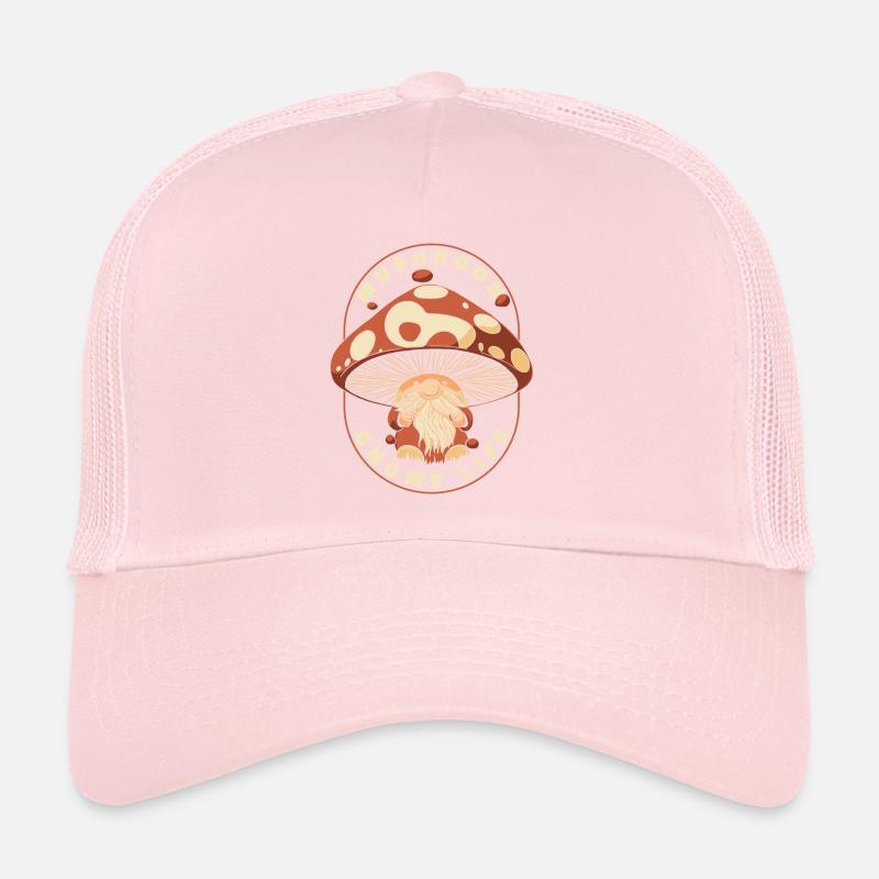 Cueillette de champignons Champignons Gnome Champignon Nain Casquette trucker 