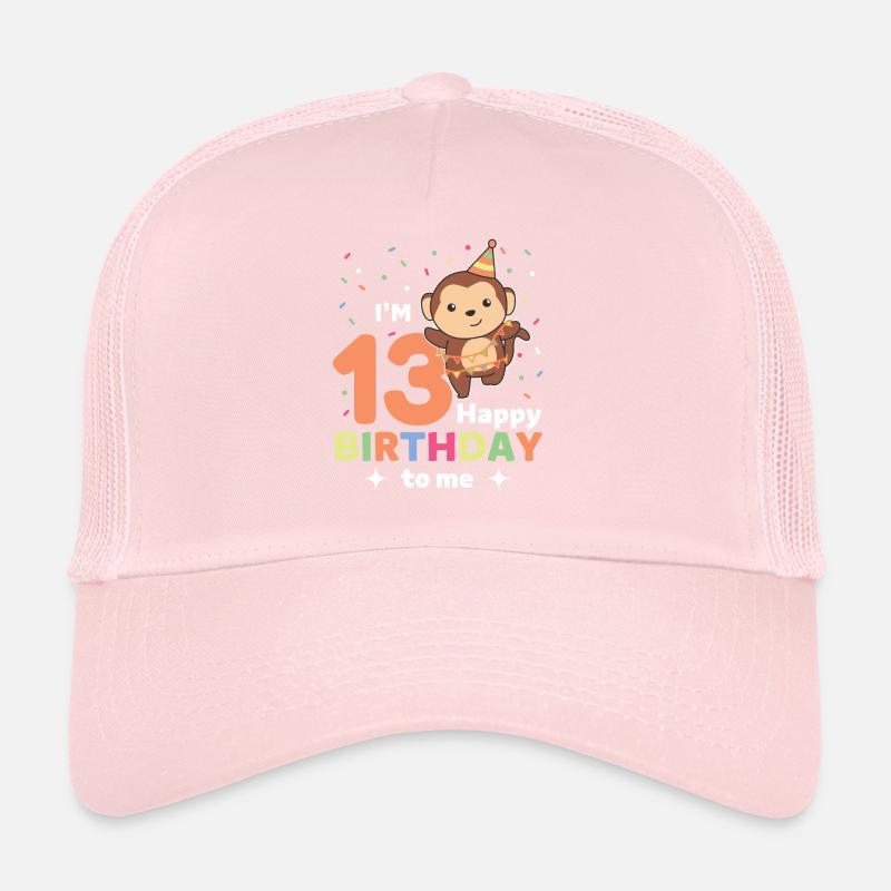 Singe pour les enfants de treize ans Casquette trucker 