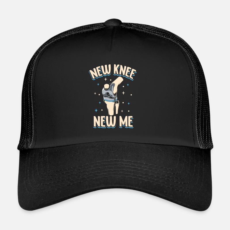 New knee, new me - Knee Titanium Trucker Cap