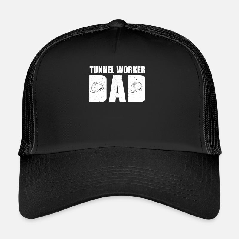 Tunnel worker dad Trucker Cap
