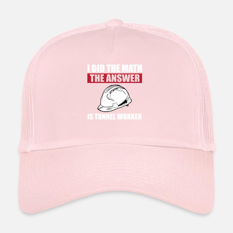 Drôle de dicton d’ouvrier de tunnel Casquette trucker 