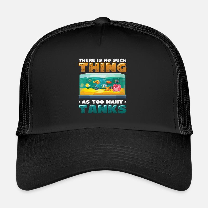 Il n’y a pas de poisson dans trop d’aquariums Casquette trucker 