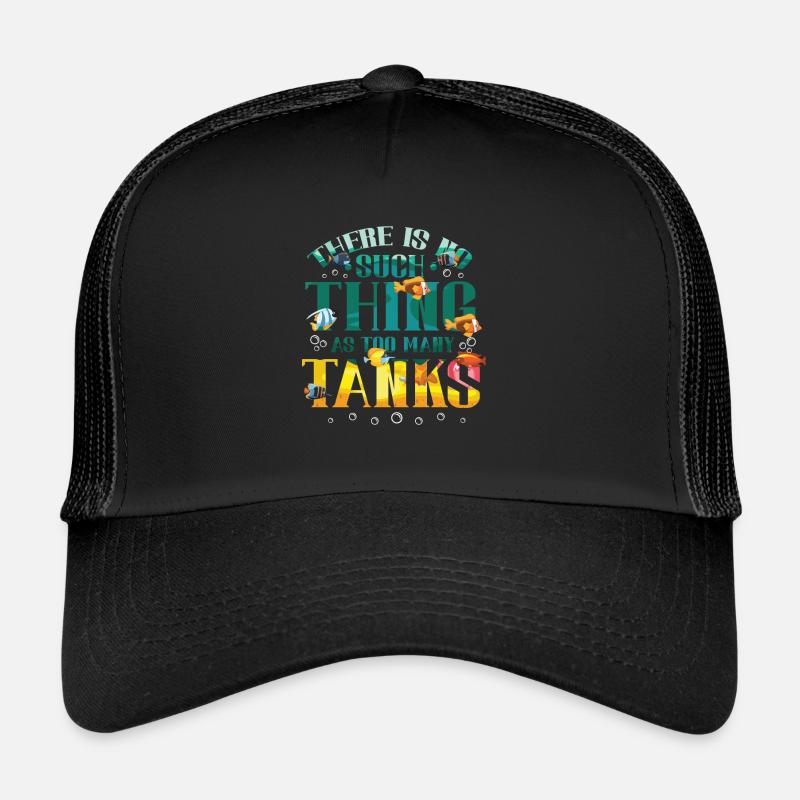 Il n’y a pas de poisson dans trop d’aquariums Casquette trucker 