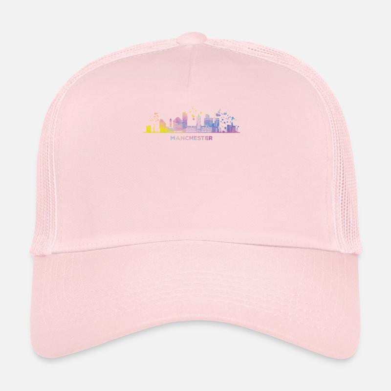 Manchester Skyline Manchester Casquette trucker 