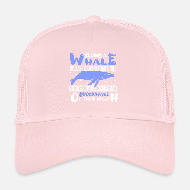 Conception de baleines à bosse pour l’océan, la mer, la baleine et les baleines Casquette trucker 