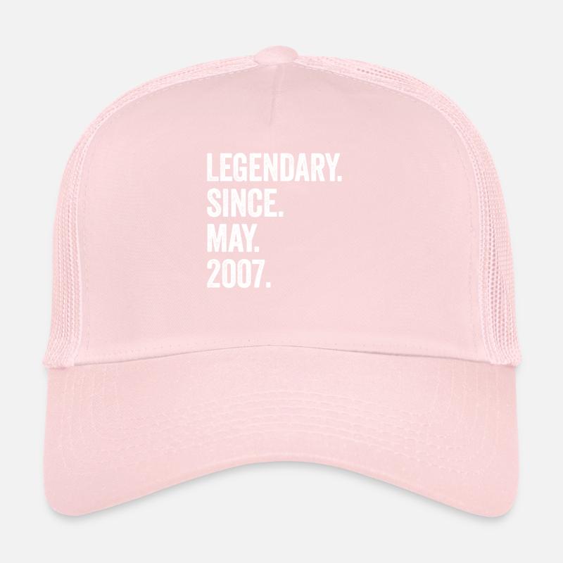 16. Geburtstag 16 Jahre Legendary Since May 2007 Trucker Cap