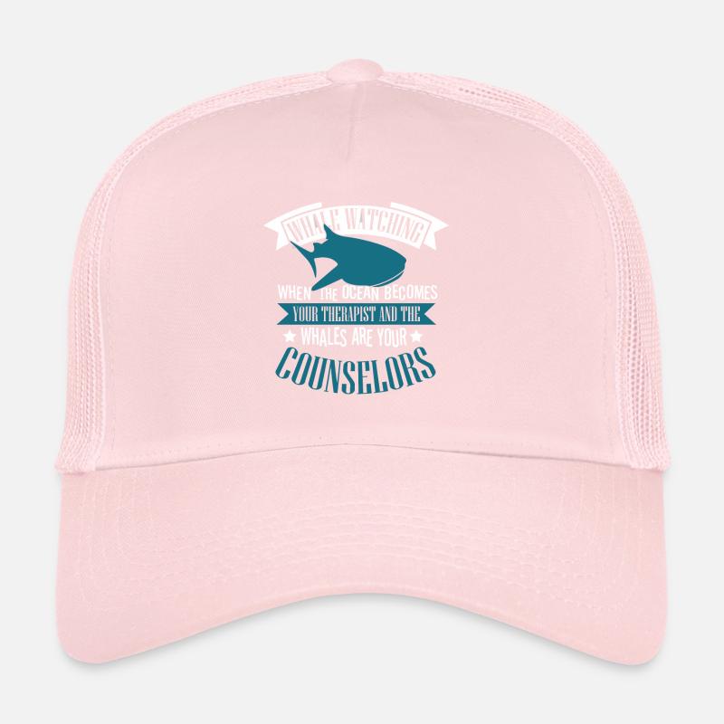 Citation de baleine pour le rorqual bleu et le béluga Casquette trucker 