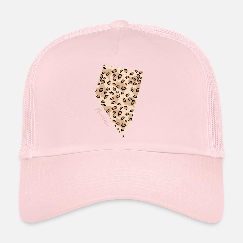 Nevada Leopard-muster Karte Leo Trucker Cap