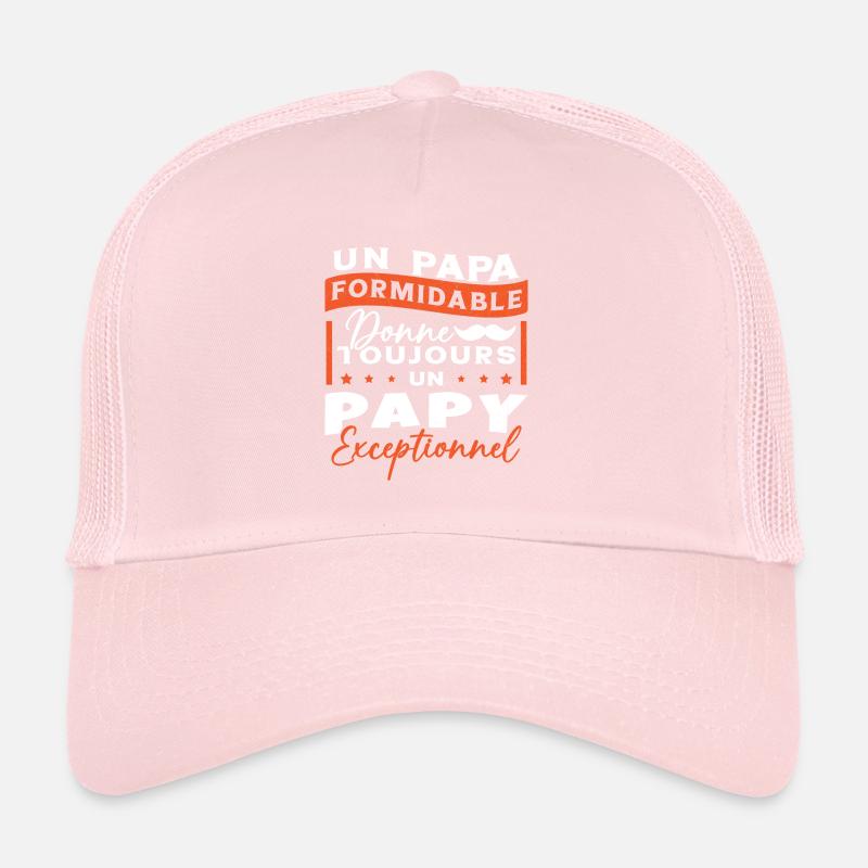 Papa Formidable Donne Toujours Papy Exceptionnel Casquette trucker 