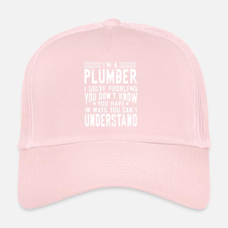Handwerker Installateur Spruch Klempner Trucker Cap