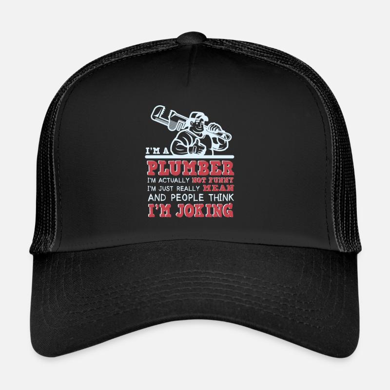 Handwerker Installateur Spruch Klempner Trucker Cap