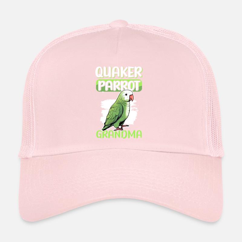 Moine Perruche Perroquets Grand-mère Cadeau Casquette trucker 