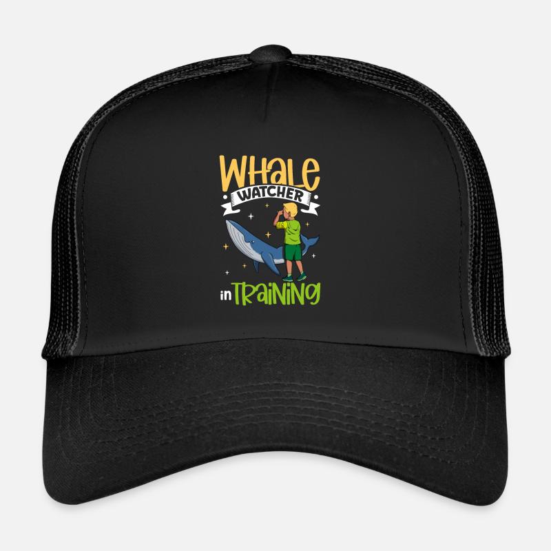 Whale Watcher in Training - Whale Watching Trucker Cap