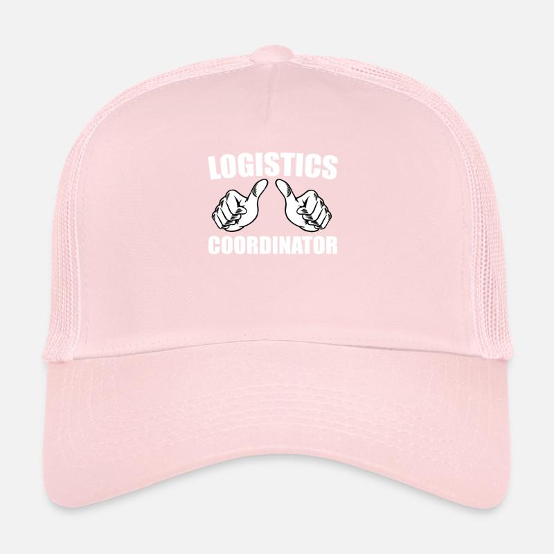 Funny Logistics Coordinator Gift Trucker Cap