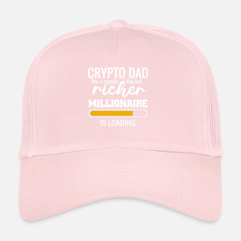 A Crypto Dad like a normal Dad but richer Trucker Cap