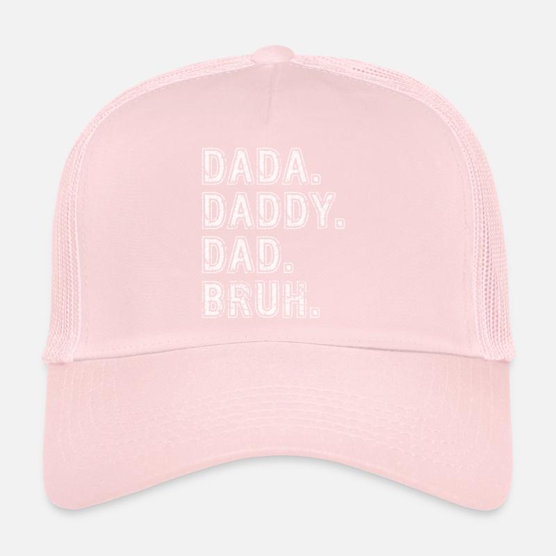 Dada Papa Bruh Father's Day Gift 2024 Trucker Cap