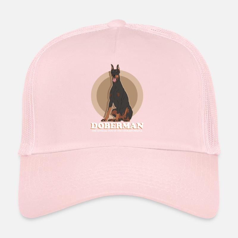 Dobermann Hunde Hundebesitzer Geschenk Trucker Cap
