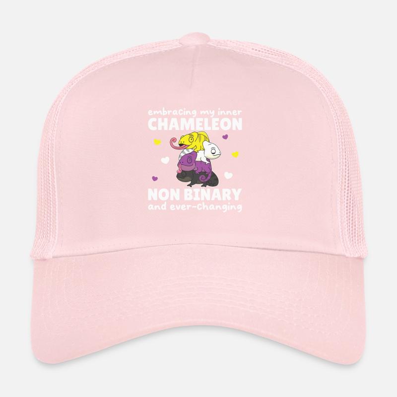 Nichtbinär Chamäleon Flag Pride LGBTQ Non Binary Trucker Cap