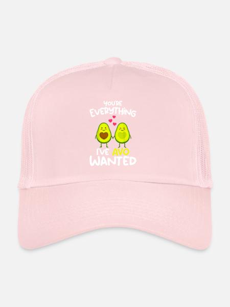 You're Everything I've AVO Wanted - Casquette trucker  - rose pâle - Devant