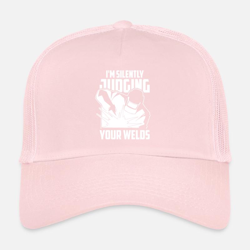 Welder Locksmith Trucker Cap