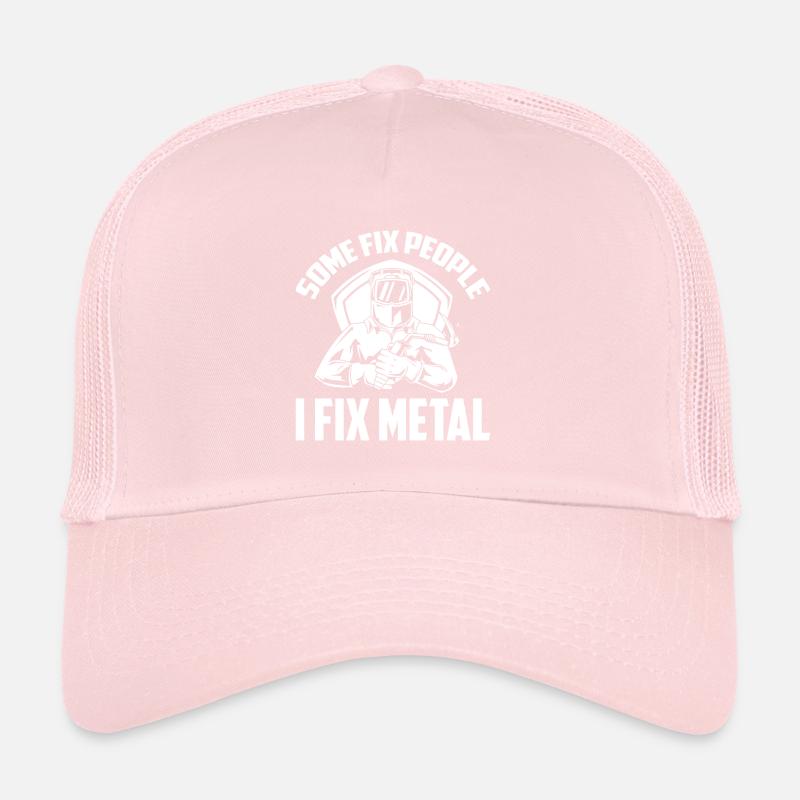 Welder Locksmith Trucker Cap