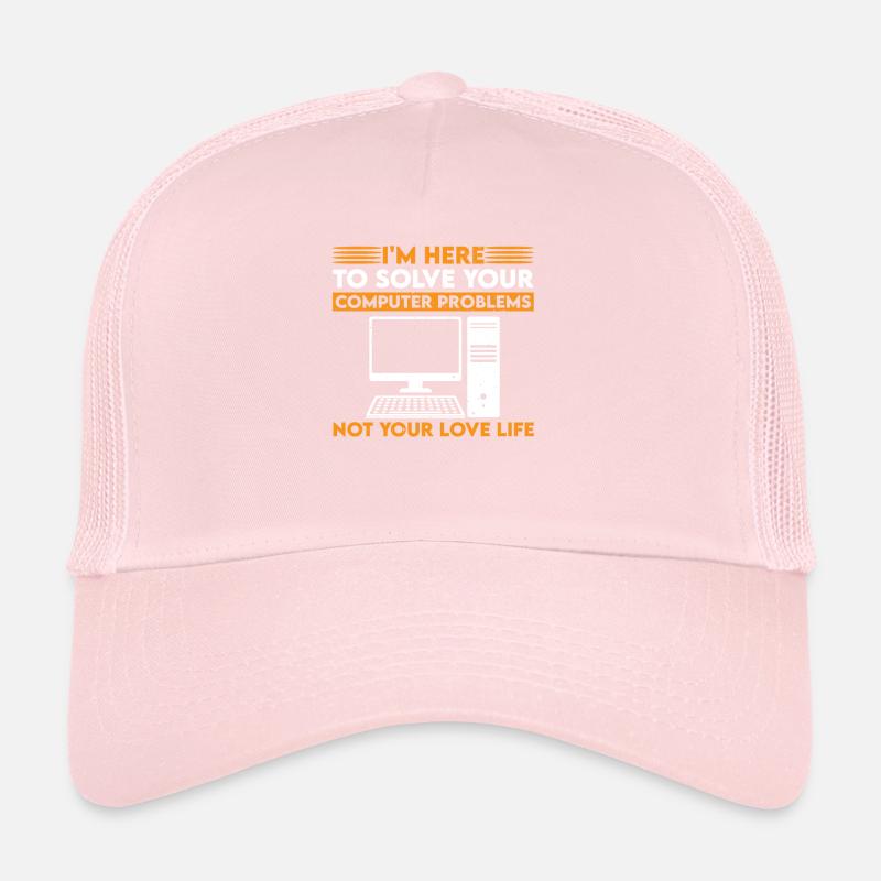 Costume de support technique amusant Casquette trucker 