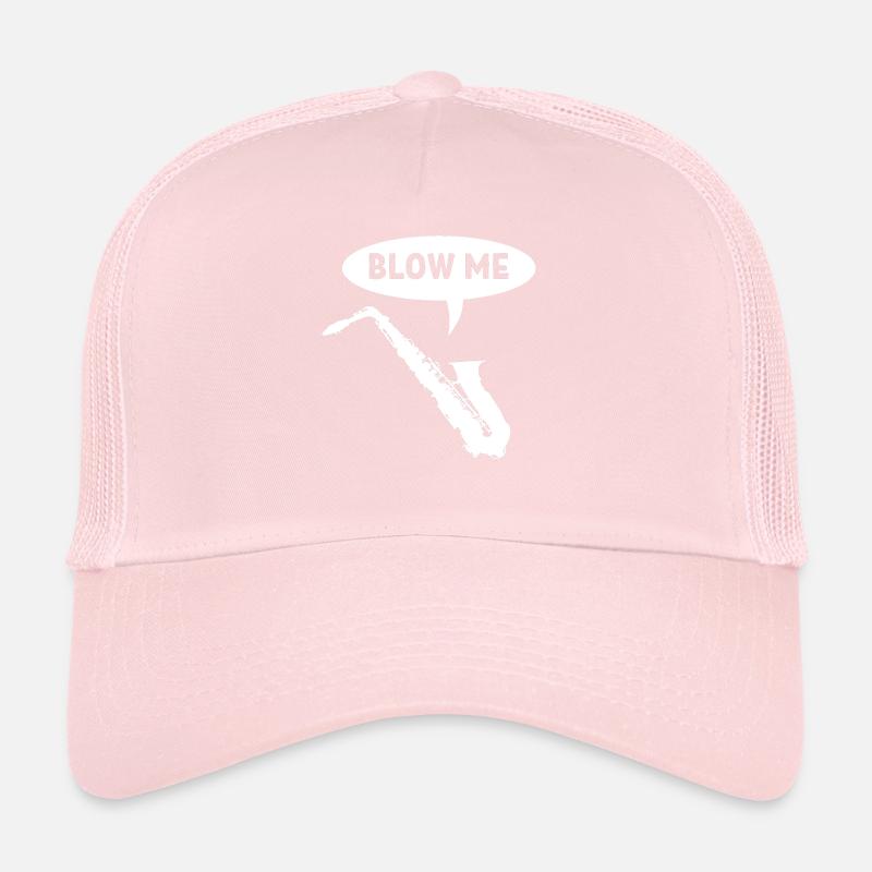 Saxophone player band member Trucker Cap