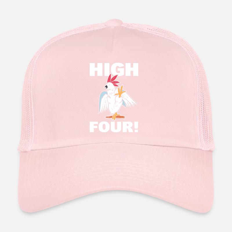 Éleveur de perroquets perroquets Casquette trucker 